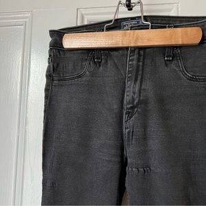 Abercrombie & Fitch Simone High Rise Jean Legging | Black, 27 4R